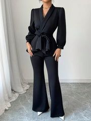 Women’s Elegant 2-Piece Office Lady Suit Set