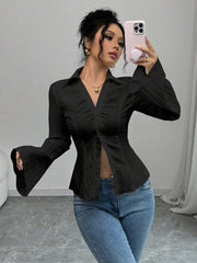 Women’s Top Autumn Casual Blouse